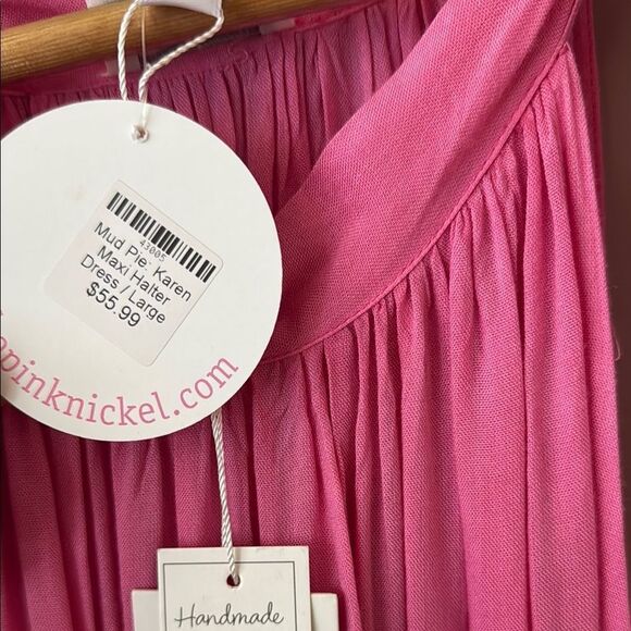 Mud Pie Vibrant Pink Dress - Picture 4 of 9